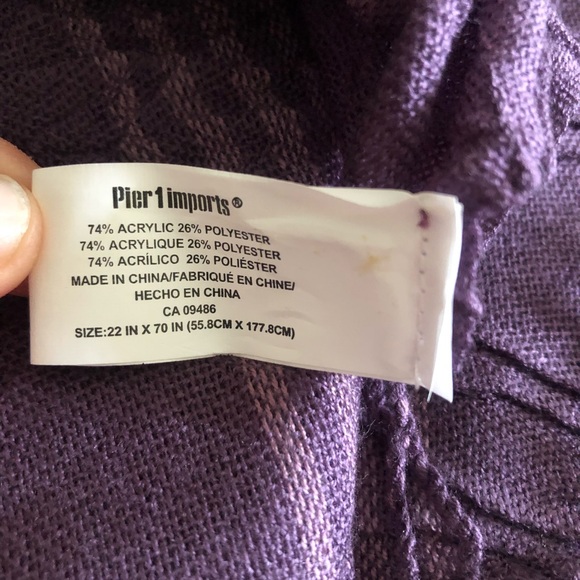 Bohemian Wrap/Scarf (Pom-Pom trims & tassels) - Picture 9 of 12